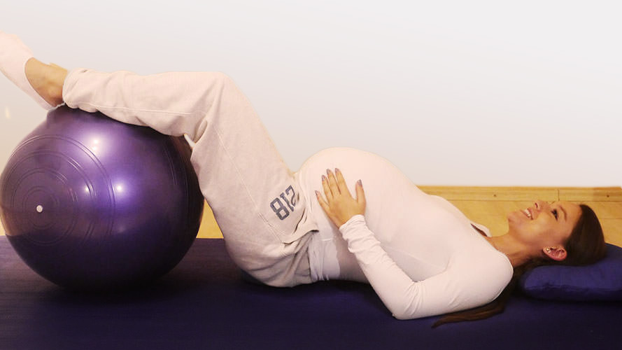 Schwangerschaftsgymnastik Bild